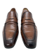 Santoni Shoe Size 10.5 AS IS Brown Leather Solid Men's Shoes Brown / 10.5