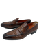 Santoni Shoe Size 10.5 AS IS Brown Leather Solid Men's Shoes Brown / 10.5