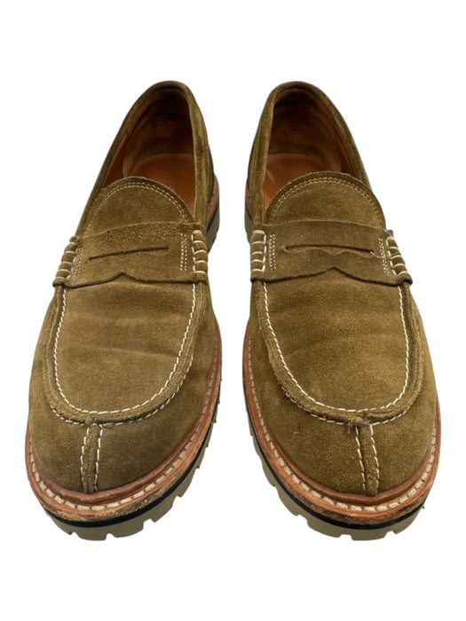 Allen Edmonds Shoe Size 10 AS IS Green Suede Solid Loafer Men's Shoes Green / 10
