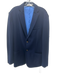 Peter Millar Navy Blue Wool Solid 2 Button Blazer Navy Blue / XL