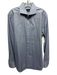 Suitsupply Size 16.5 Blue & White Cotton Button Down Men's Long Sleeve Shirt Blue & White / 16.5