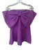 Miou Muse Size M Purple Polyester Strapless Side Zip Back Bow Dress Purple / M