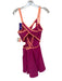 FP Movement Size M Pink & Orange Polyester Shelf Bra Strappy Back Dress Pink & Orange / M