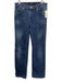 Escada Sport Size 42 Dark Wash Cotton Blend Denim Whiskering Straight Leg Jeans Dark Wash / 42
