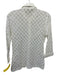 Anne Fontaine Size 40 / s White Polymide Blend 1/2 Sleeve Lace Trim Detail Top White / 40 / s