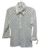 Anne Fontaine Size 40 / s White Polymide Blend 1/2 Sleeve Lace Trim Detail Top White / 40 / s