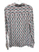 Equipment Size L White, Red & Black Silk Long Sleeve Ropes Top White, Red & Black / L