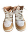 Nike Shoe Size 10 Beige Leather Lace Up Two Tone High Top Air Jordan Shoes Beige / 10