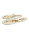 Sam Edelman Shoe Size 11 White Manmade Material Jelly Logo Flat Thong Sandals White / 11