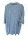 Peter Millar Size XXL Blue & White Polyester Blend Striped Men's Polo Blue & White / XXL