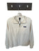 Patagonia Ivory Cotton Long Sleeve Half Zip Athletic Pullover Ivory / M