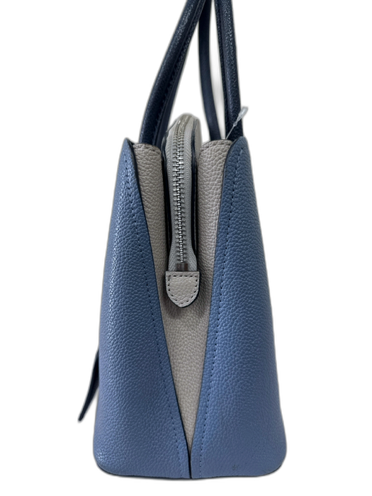 Kate Spade Blue & Grey Leather Top Handles Detachable Straps Shoulder Bag Blue & Grey / Medium