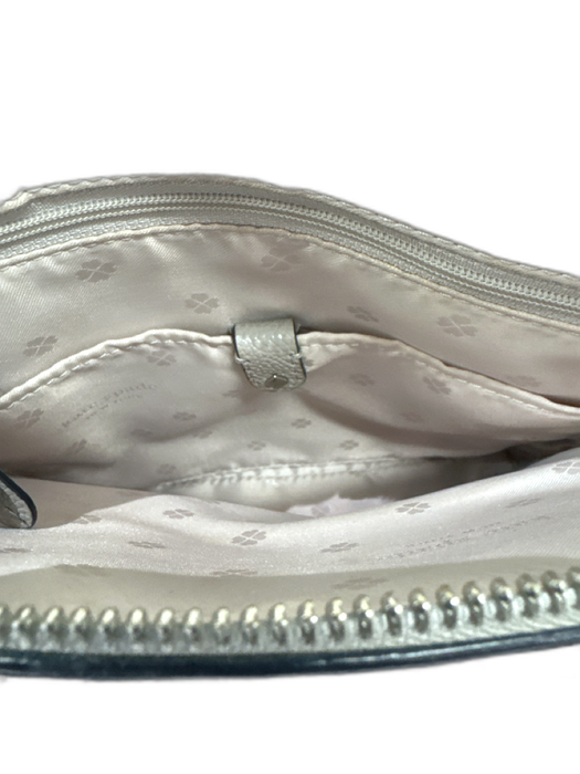 Kate Spade Blue & Grey Leather Top Handles Detachable Straps Shoulder Bag Blue & Grey / Medium