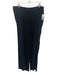 Eileen Fisher Size 14 Black Lyocell blend Front Pleat Trouser Pants Black / 14