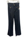 J Crew Size 24 Dark Wash Cotton Denim High Rise Patch Pocket Wide Leg Jeans Dark Wash / 24