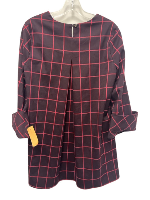 Tuckernuck Size XS Pink, Blue, Burgundy Polyester Blend Long Cuff Sleeve Dress Pink, Blue, Burgundy / XS
