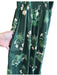 Tuckernuck Size XXS Green & White Cotton Floral Short Puff Sleeve Stretch Dress Green & White / XXS