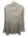 Eileen Fisher Size S Taupe Beige Silk Crinkle Pleat Long Sleeve Button Down Top Taupe Beige / S