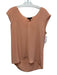 J Crew Size 6 Pink Polyester Wide Neck Sleeveless Crepe Top Pink / 6