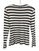 Lauren Ralph Lauren Size M Black & White No Fabric Tag Striped Long Sleeve Top Black & White / M