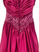 Mike Benet Size 6 Hot pink Sequined Sleeveless Gown Hot pink / 6