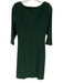 Lauren Ralph Lauren Size S / 6 Dark Green Polyester Blend 3/4 Sleeve Dress Dark Green / S / 6