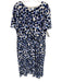 Lauren Ralph Lauren Size 16 White, Blue & navy Polyester Blend Floral Dress White, Blue & navy / 16