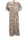 By Anthropologie Size S White, Purple & Yellow No Fabric Tag Botanical Dress White, Purple & Yellow / S