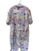 Rujuta Sheth Size 3XL Multi Cotton Short Sleeve Checkered Drawstring Jumper Multi / 3XL