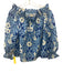 Tuckernuck Size S Mixed Blues Polyester Blend Floral Off Shoulder Top Mixed Blues / S