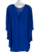 Joseph Ribhoff Size 10 Electric Blue Polyester Cap Sleeve Dress Electric Blue / 10