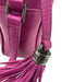 Saint Laurent Fuchsia Pink Leather Quilted Camera Tassel Crossbody Bag Fuchsia Pink / S