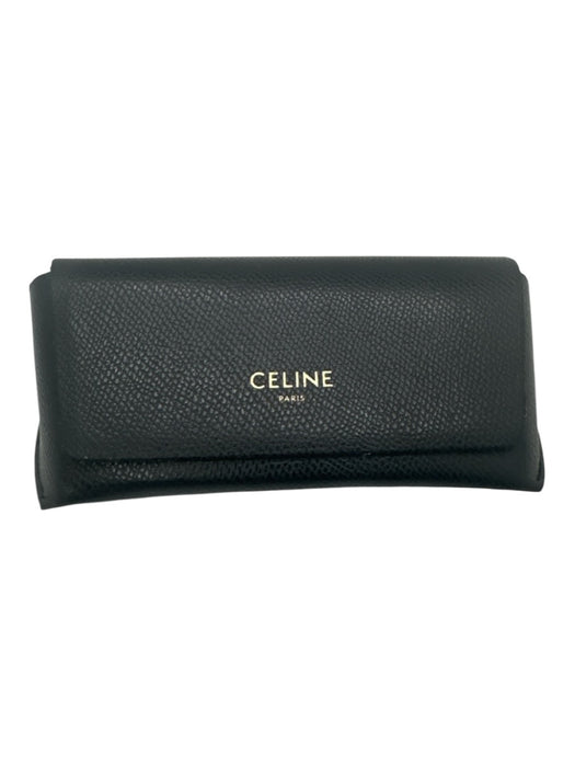 Celine Cream & Brown Acetate Gradient Side Logo Cat Eye Sunglasses Cream & Brown