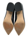 Vaneli Shoe Size 9 Black Leather Pointed Toe Block heel Pumps Black / 9