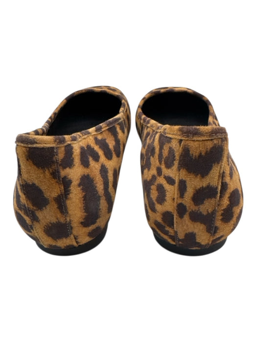 Vionic Shoe Size 10 Tan & brown Leather Upper Leopard Print Pump Flats Tan & brown / 10