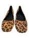 Vionic Shoe Size 10 Tan & brown Leather Upper Leopard Print Pump Flats Tan & brown / 10