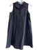 Tuckernuck Size XS Black Cotton Collared Button Down Sleeveless Dress Black / XS