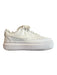 Nike Shoe Size 6 White Leather Low Top lace up Perforated Sneaker Shoes White / 6