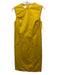 Henrik Vibskov Size Medium Yellow Cotton Blend Sleeveless Paneled Dress Yellow / Medium