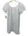 Lake Size S White Cotton Short Sleeve Seersucker Button Up Knee length Dress White / S