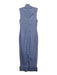 Yellow The Label Size XS Periwinkle Blue Tencel & Linen Sleeveless Dress Periwinkle Blue / XS