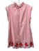 CROSBY by Mollie Burch Size XS Light Pink Cotton Embroidered Fruit Dress Light Pink / XS