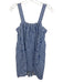 Lake Size M Blue & White Cotton & Modal Gauze Stripe Button Down Dress Blue & White / M
