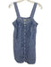 Lake Size M Blue & White Cotton & Modal Gauze Stripe Button Down Dress Blue & White / M