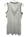 Tuckernuck Size S White & Green Nylon Blend Contrast Piping V Neck pocket Dress White & Green / S