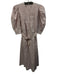 Hunter Bell Size S Pale Lilac Cotton Quarter Button Pintuck Half Sleeve Dress Pale Lilac / S
