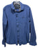 Ted Baker Size 5 Navy Blue Cotton Solid Button Down Men's Long Sleeve Shirt Navy Blue / 5