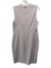 Elie Tahari Size 12 Pink Triacetate & Polyester Sleeveless Back Zip Dress Pink / 12
