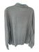 Peter Millar Grey Cotton Zip UP High Neck Pullover Grey / L
