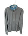 Peter Millar Grey Cotton Zip UP High Neck Pullover Grey / L